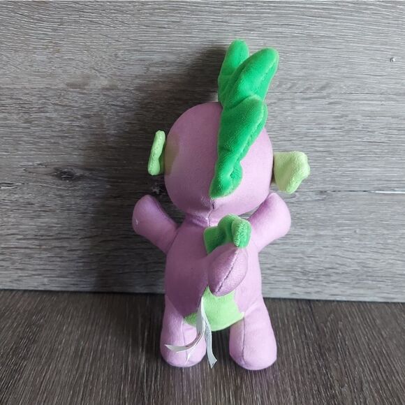 MLP Spike Dragon Plush Purple Green My Little Pony Stuffed Toy Factory - Picture 2 of 4